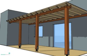 Simple Timber Pergola Complete Solution Details for veranda patio porch
