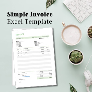 Simple Invoice Excel Template