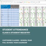 Student Attendance Excel Template